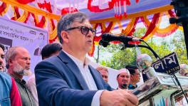 আজ (২৯ জানুয়ারি) সকালে কক্সবাজার চকরিয়া উপজেলায় বিএনপি আয়োজিত নির্বাচনি পথসভায় সালাহউদ্দিন আহমদ এসব কথা বলেন। ছবি: টিবিএস