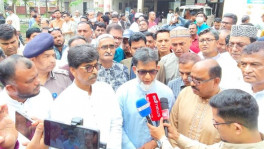 রেলপথ প্রতিমন্ত্রী হাবিবুর রশিদ। ছবি: বাসস