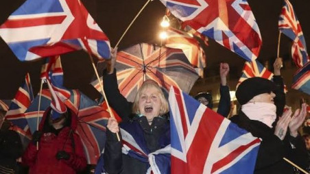 Britain embarks on future outside EU with trade talks looming large