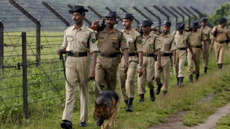 The India-Bangladesh border. Photo: Reuters

