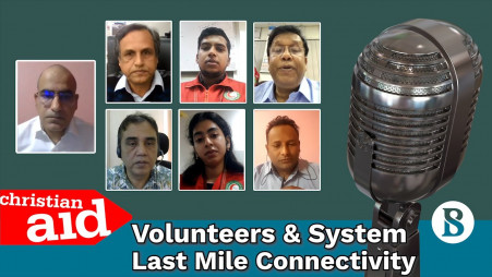 Volunteers and system: Last mile connectivity