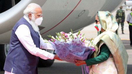 Modi's Bangladesh visit in pictures 