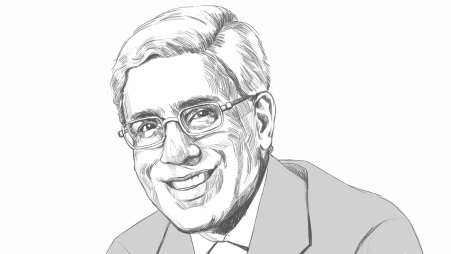 Karan Thapar. Sketch/TBS