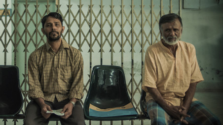 A still image from the film "Transit." Photo: Collected 