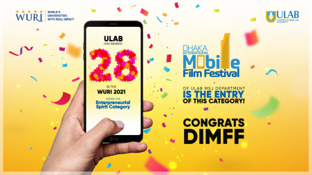 ULAB’s DIMFF Places in WURI Ranking