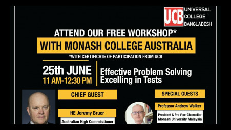 UCB to host free student development event with Monash College 
