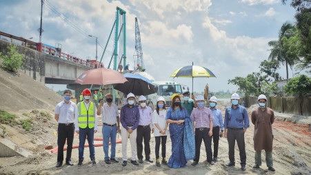 PPP Authority visits Dhaka Bypass Expressway project
