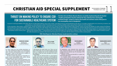 Trust on making policy to ensure CSR for sustainable healthcare system
