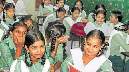 UP Board: Works of Tagore, Radhakrishnan, Rajaji cut from class 12 course. Photo :Hindustan Times