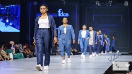 Rifat Rahman's creations have been lauded at the Bangladesh Fashion Week. Photo/R Rahman
