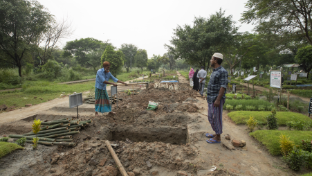 Graveyard. Photo: Noor-A-Alam