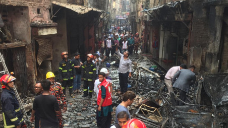 Deaths in Old Dhaka fires rising, yet chemical factories not shifted