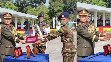 Chief Guest Major General Zahirul Islam. Photo: Collected. 