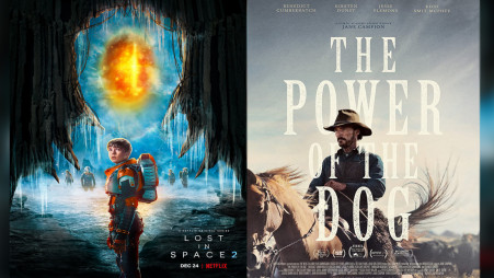 "Lost in Space 2" and "Power of the Dog." Photo: Collected 