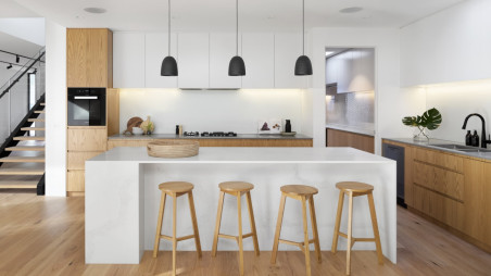Modular kitchen. Photo: Collected