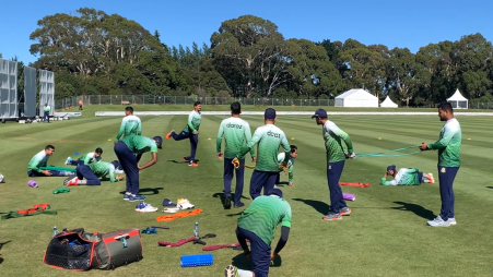 'Boys are happy to be out again in bright sunshine and blue skies' - Bangladesh start training after 11 days of quarantine