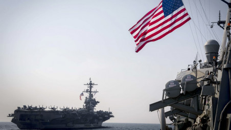 File photo of US navy ships. Photo: Collected