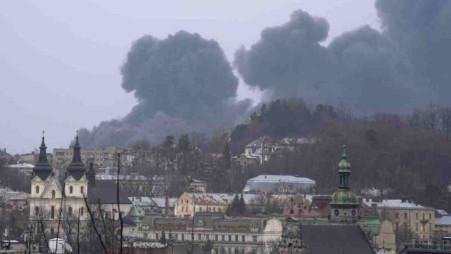 Russia hits Ukraine's Lviv with cruise missiles, defence ministry says
