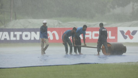 Rain plays spoilsport in two-day practice match