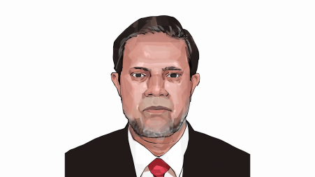 Muhammad Abdul Mazid, Former chairman, National Board of Revenue. TBS Sketch
