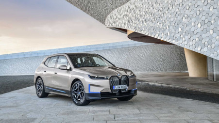 BMW iX electric SUV uses a total of 132 pounds of recycled plastic