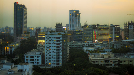 A view of Gulshan area in Dhaka. Photo: Wikimedia 