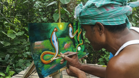 Conservationist group organises 3-day art camp in Khagrachhari