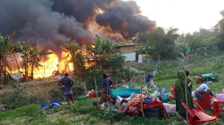 Fire at Balukhali Rohingya camp 'planned sabotage': Probe body