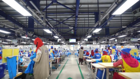 A textile factory. File photo: TBS