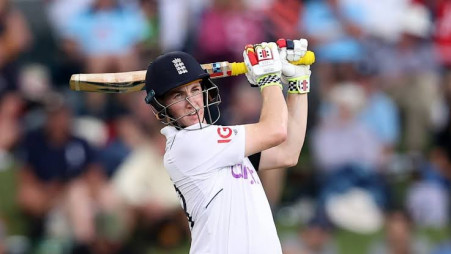 Harry Brook swaps 'Bazball' for baseball