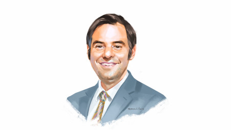 Michael Kugelman, the Director of the South Asia Institute at the Wilson Center, Washington, US. Sketch: TBS