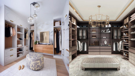 Step inside the world of walk-in closets