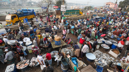 The tale of Sowari Ghat fish market: Oldest, legendary and in decline. Photo: Mehedi Hasan