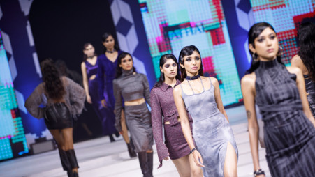 At the Arka Fashion Week, everything from banners to packaging was made with biodegradable materials.
Photo: Courtesy
