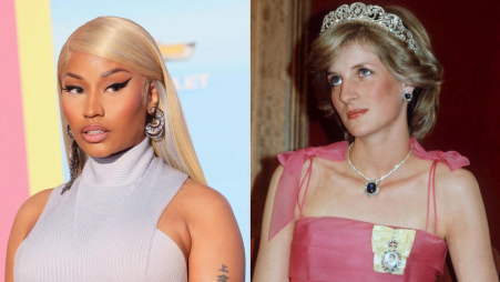 Nicki Minaj and Princess Diana. Photo: Collected