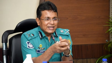 Dhaka Metropolitan Police (DMP) Commissioner Habibur Rahman. Photo: Collected