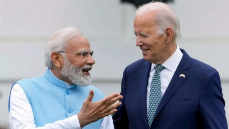 Indian Prime Minister Narendra Modi and US President Joe Biden. File photo: AP/UNB