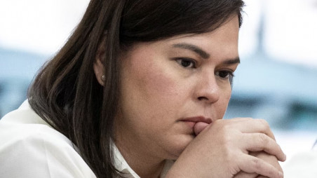 Philippine Vice-President Sara Duterte attends a legislative inquiry into her office's use of public funds at the House of Representatives, in Quezon City, Philippines, November 25, 2024. Photo: REUTERS/Eloisa Lopez/File Photo