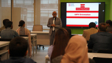 Universal College Bangladesh hosts orientation for second batch of UIFY students