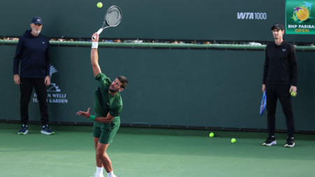 Djokovic says hamstring injury behind him, targets 'Sunshine Double'