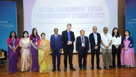 BRAC University hosts Global Environment Forum for University Students 2025