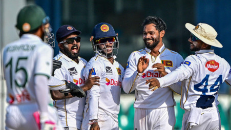 Bangladesh on the brink of an innings defeat as Sri Lanka dominate second Test in Colombo