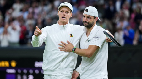 Sinner wins Wimbledon reprieve after Dimitrov injury heartbreak, Djokovic survives