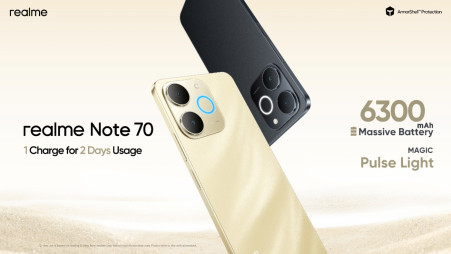 realme introduces Note 70 in Bangladesh with 6,300mAh battery