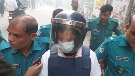 Selim Prodhan, while produced before the court on 6 September 2025. Photo: TBS 