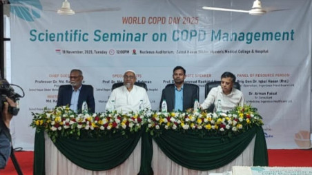 Medical experts discuss copd care at Sikder Women’s Medical College seminar