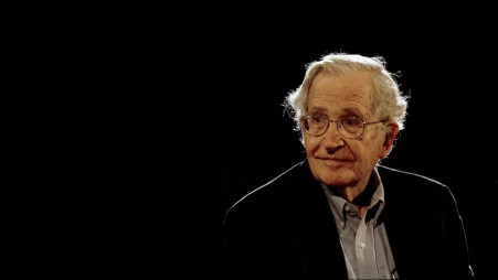 US linguist and philosopher Noam Chomsky pauses while addressing the audience at the National Autonomous University's Educational Investigation Institute (UNAM) in Mexico City, September 21, 2009. Photo: Reuters