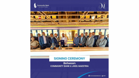Community Bank signs partnership deal with Jheel Maestria