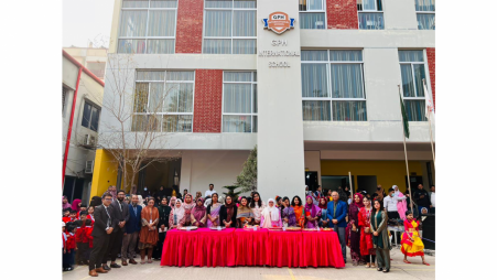 GPH International School hosts colourful annual pitha festival