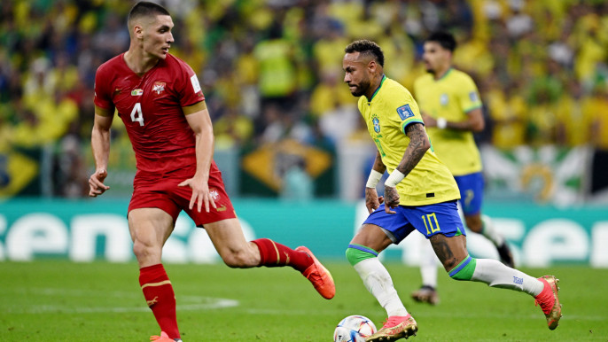 Brazil take 2-0 lead against Serbia